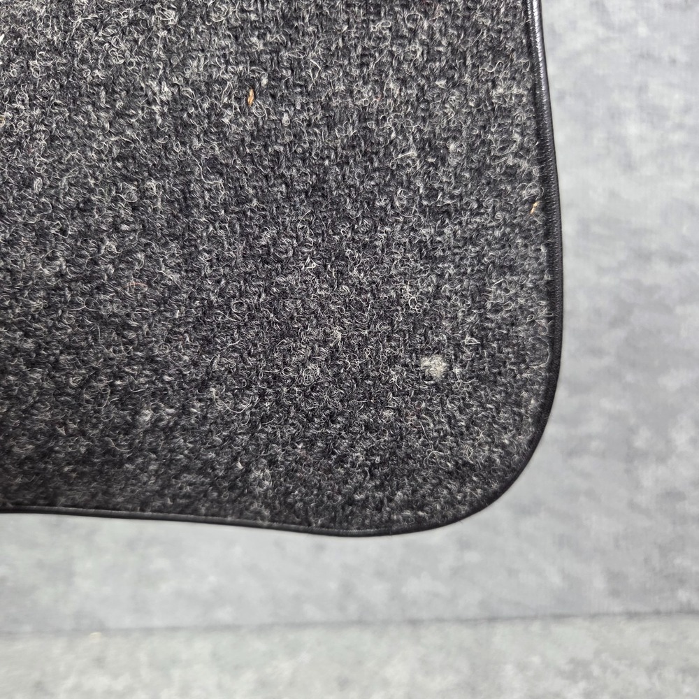 Coach Small Hobo Shoulder Bag Charcoal Gray‎ Wool Tweed Black Leather 8308 Y2K - Picture 10 of 16